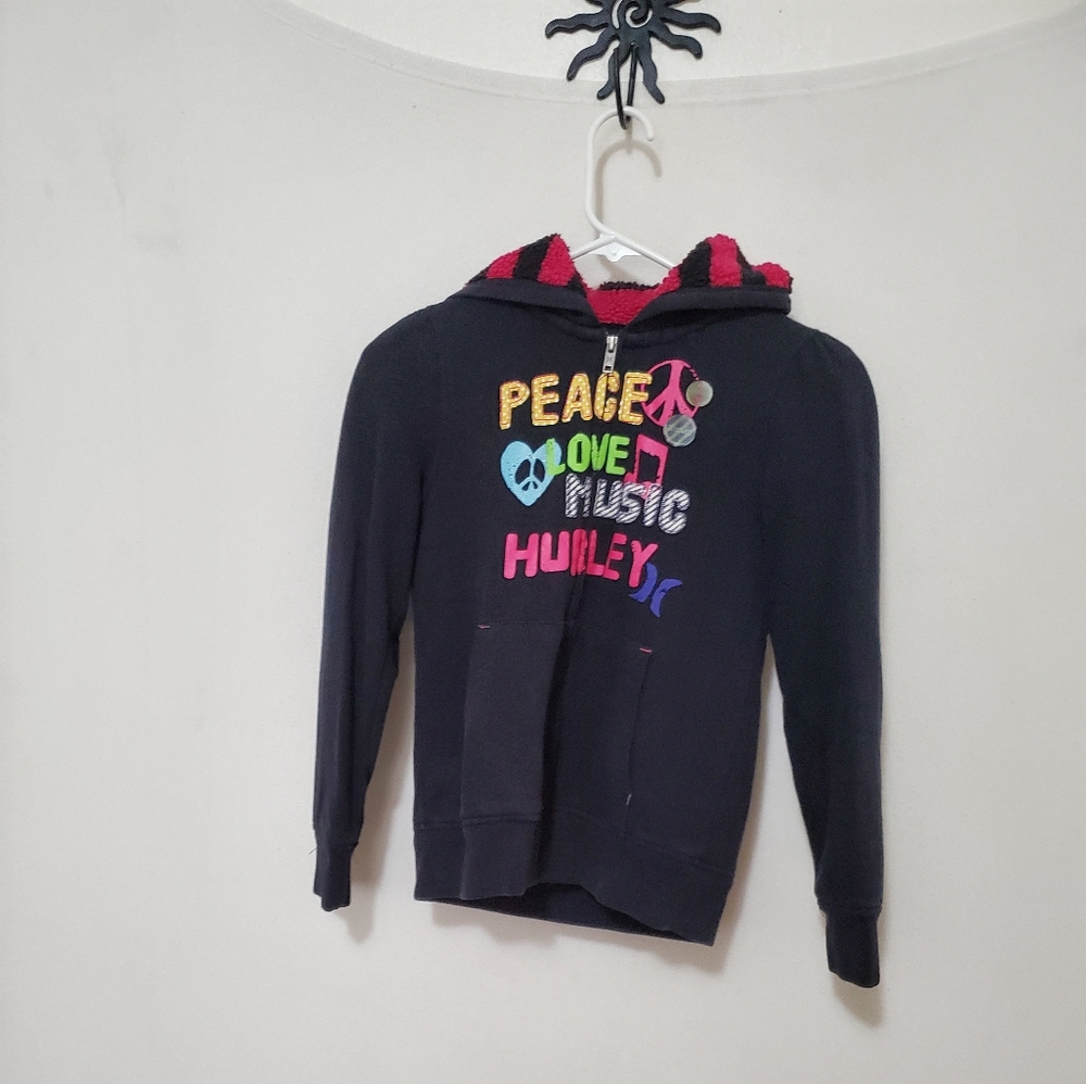 Hurley hoodie kids jackets sz#- 6-Small